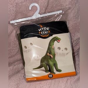 Hyde and Eek! Inflatable Dinosaur jumpsuit Costume one size fits most ages 3 +